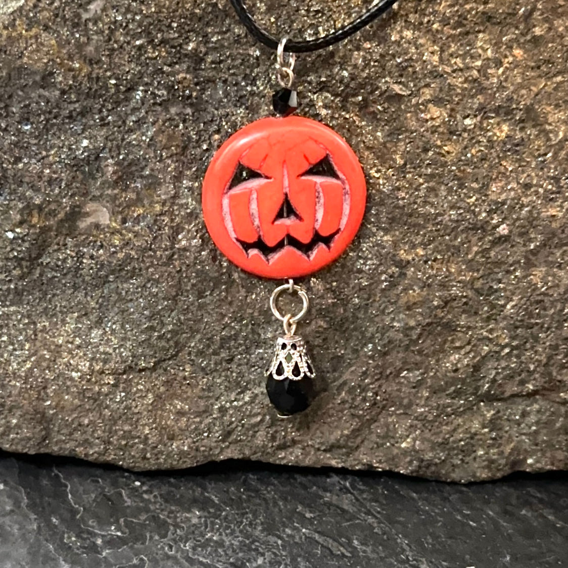 Jack O'Lantern Necklace