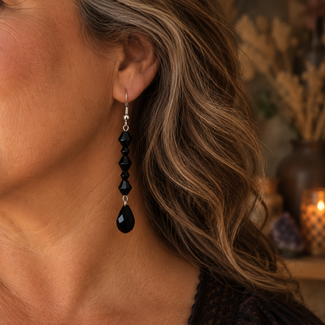 Gothic Inspired Chandelier Earrings
