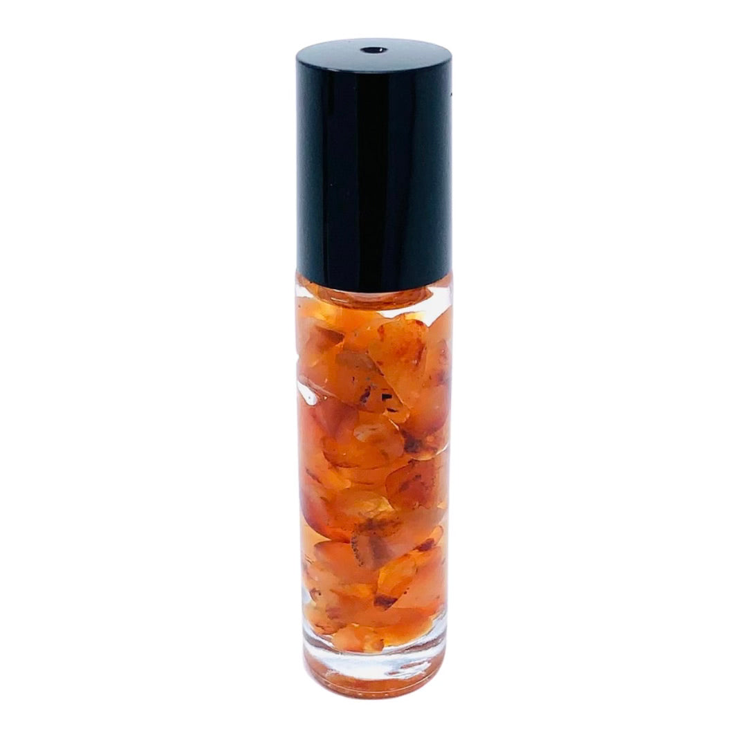 Crystal Infused Essential Oil Rollers