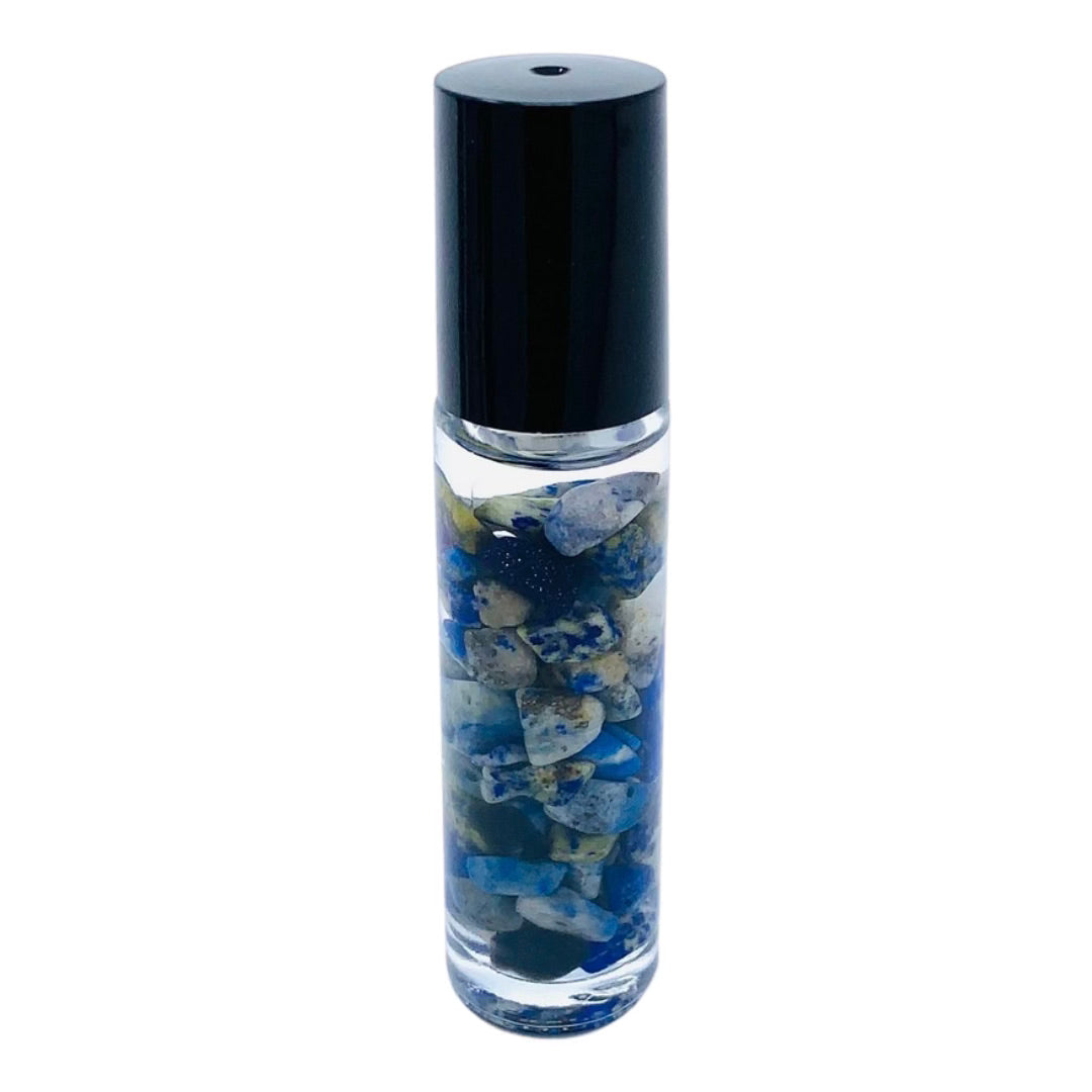 Crystal Infused Essential Oil Rollers