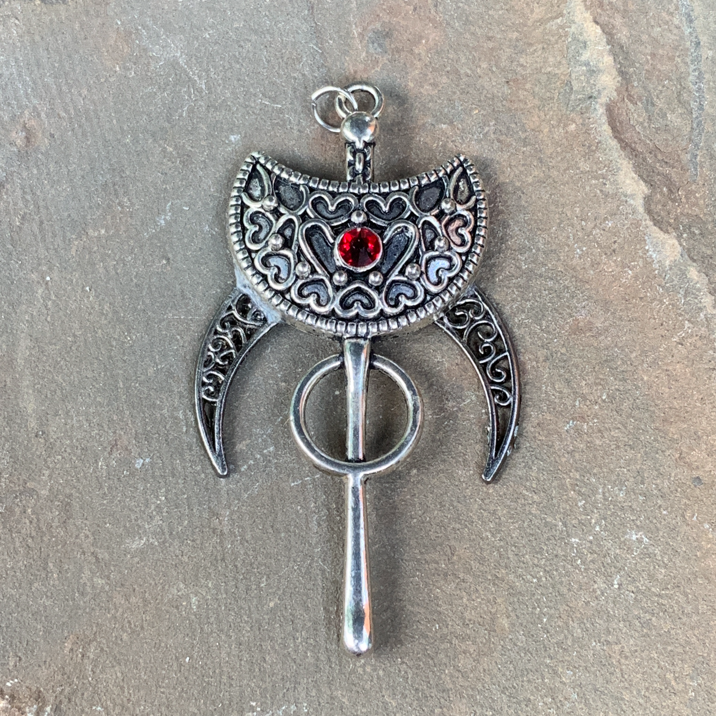 Dark Love ~ Shield Talisman Pendant