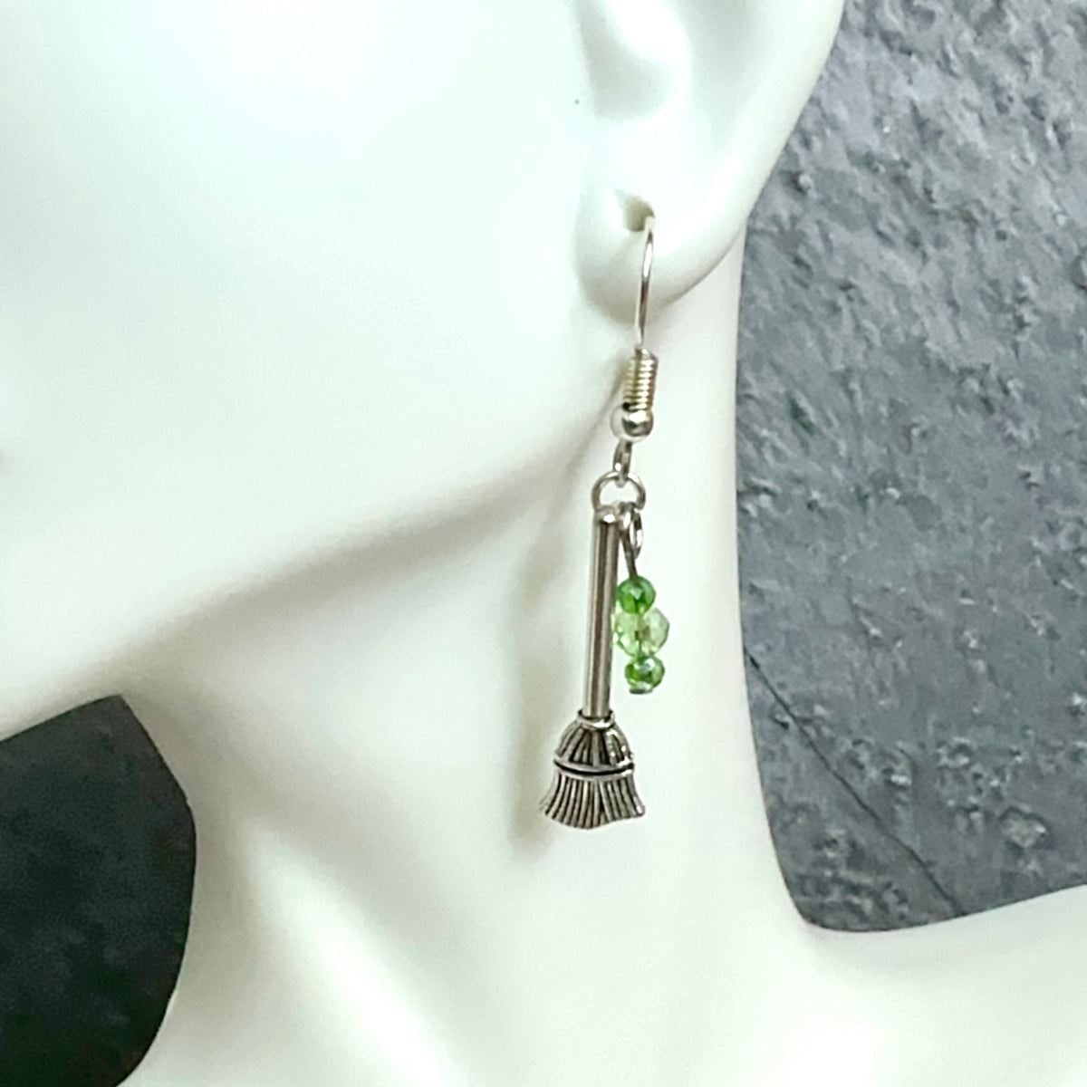 Witch Broom Earrings