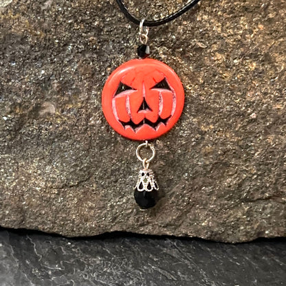 Jack O'Lantern Necklace