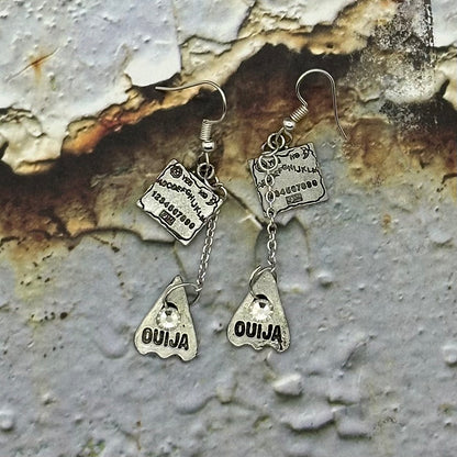 Ouija Board Necklace & Earrings