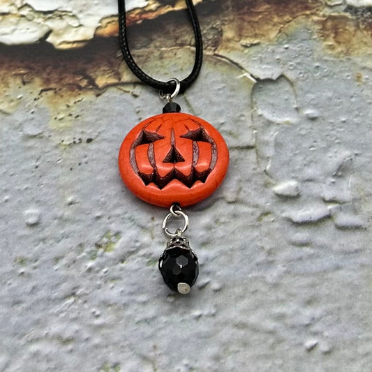 Jack O'Lantern Necklace